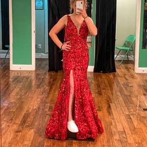 Red Jovani Prom Dress